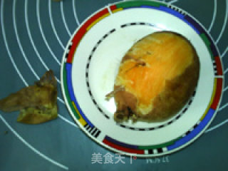 红薯桃心月饼的做法步骤：5