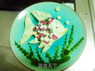 彩虹鱼三明治的做法步骤：12