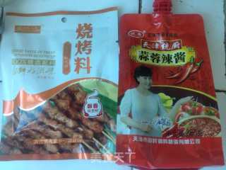 炸蘑菇的做法步骤：3