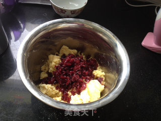 蔓越莓奶酥的做法步骤：6