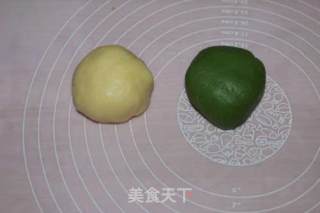 【番茄配方】双色抹茶曲奇—— 最爱那点儿抹茶绿的做法步骤：8