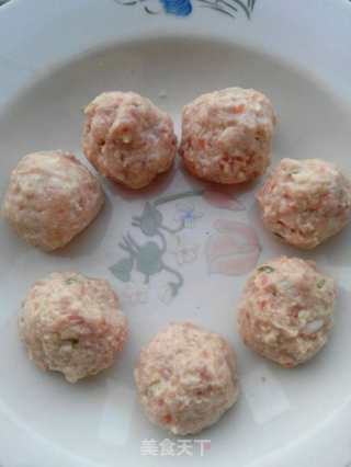 清蒸豆腐肉丸的做法步骤：6