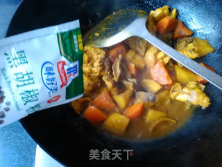 咖喱土豆鸡块的做法步骤：11