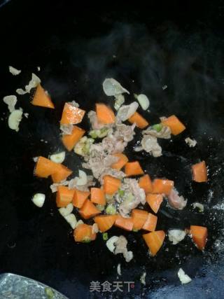 宫爆杏鲍菇的做法步骤：4