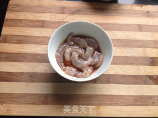 酱香冬瓜虾仁的做法步骤：2