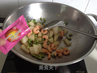 酱香冬瓜虾仁的做法步骤：8