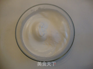 不开裂的8寸戚风蛋糕的做法步骤：9