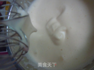 依然学烘焙---椰丝香蕉蛋糕的做法步骤：3