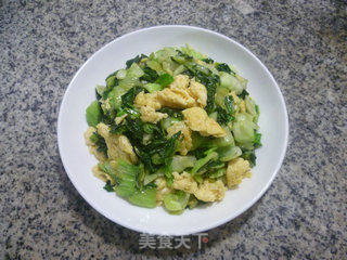 鸡蛋炒手捏菜的做法步骤：14