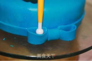 【番茄配方】翻糖小螃蟹——恋爱中的幸福的小螃蟹的做法步骤：19