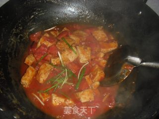 番茄烩豆腐的做法步骤：10