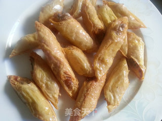 腐皮包黄鱼的做法步骤：10