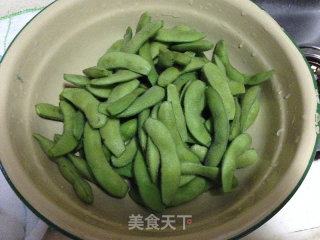 【五香毛豆】-----悠闲小零食的做法步骤：1