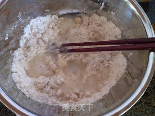 花生芝麻酥皮饼的做法步骤：2