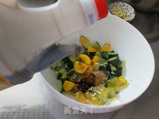 凉拌黄瓜变蛋的做法步骤：7