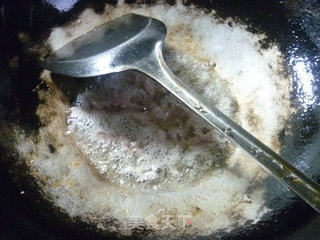 瘦肉丝羊尾笋炒带豆的做法步骤：8