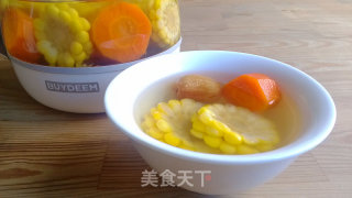 [素汤]玉米胡萝卜汤的做法步骤：3
