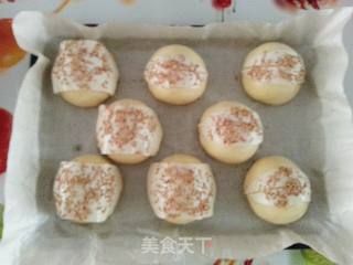 酥皮红豆沙面包的做法步骤：8