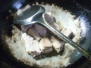 扁豆炒排骨的做法步骤：3