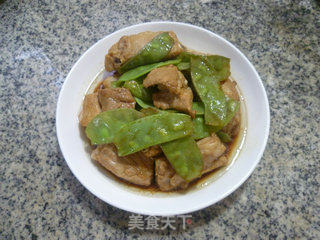 扁豆炒排骨的做法步骤：11
