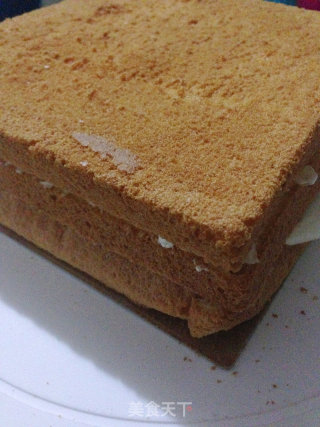 裱花蛋糕的做法步骤：9