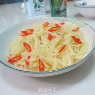 干煸土豆丝的做法步骤：9