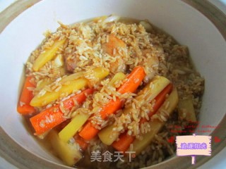 简易版黄焖鸡米饭的做法步骤：9
