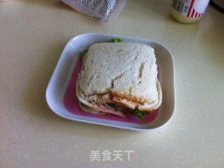早餐三明治的做法步骤：11
