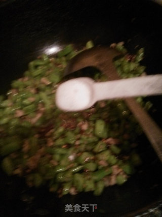 肉末四季豆的做法步骤：8