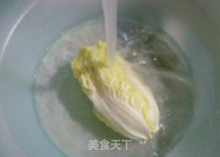 扁豆炒白菜芯的做法步骤：2