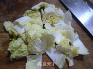 扁豆炒白菜芯的做法步骤：3