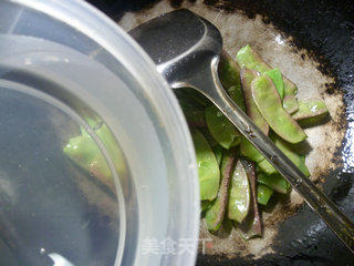 扁豆炒白菜芯的做法步骤：5
