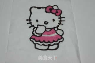 Hello Kitty巧克力慕斯蛋糕的做法步骤：25