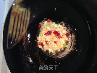 地蕨皮炒毛豆的做法步骤：6