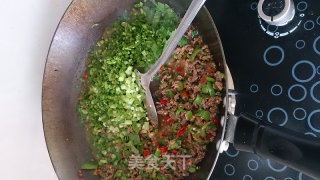 尖椒牛肉沫的做法步骤：10