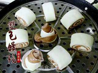 双色馒头的做法步骤：3