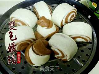 双色馒头的做法步骤：4