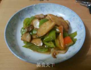 素炒杏鲍菇的做法步骤：4