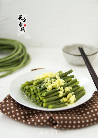 凉拌小菜——姜汁豇豆的做法步骤：4