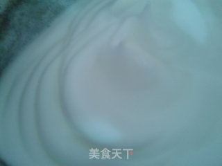 奶油肉松蛋糕卷的做法步骤：3