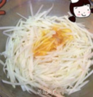 仙草美食日记（主食厨房）--黄金土豆饼 potato cake的做法步骤：2