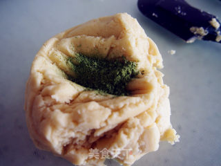 抹茶饼干之青柠饼干的做法步骤：6