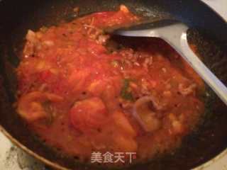 番茄酱拌面的做法步骤：7