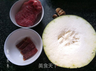 肉末炖冬瓜的做法步骤：1