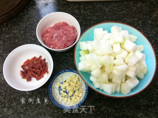 肉末炖冬瓜的做法步骤：2