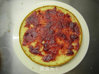 鲜奶油生日蛋糕的做法步骤：5