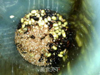 亚麻籽二豆豆浆的做法步骤：5