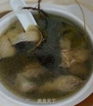 五指毛桃根鸡汤的做法步骤：6