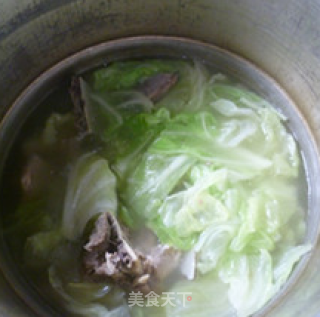 圆白菜肉骨汤的做法步骤：10