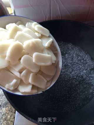 鸡肉泡菜年糕的做法步骤：4